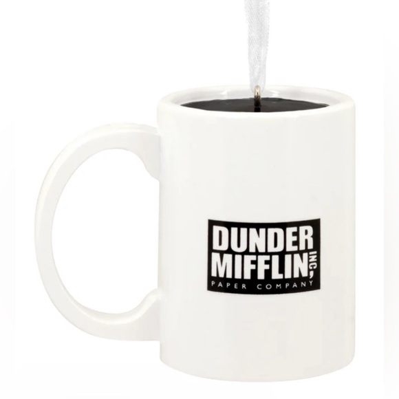 The Office World's Best Boss Coffee Mug Christmas Ornament - NEW - Picture 5 of 12